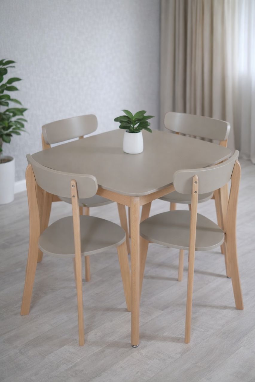 Table et Chaises style scandinave