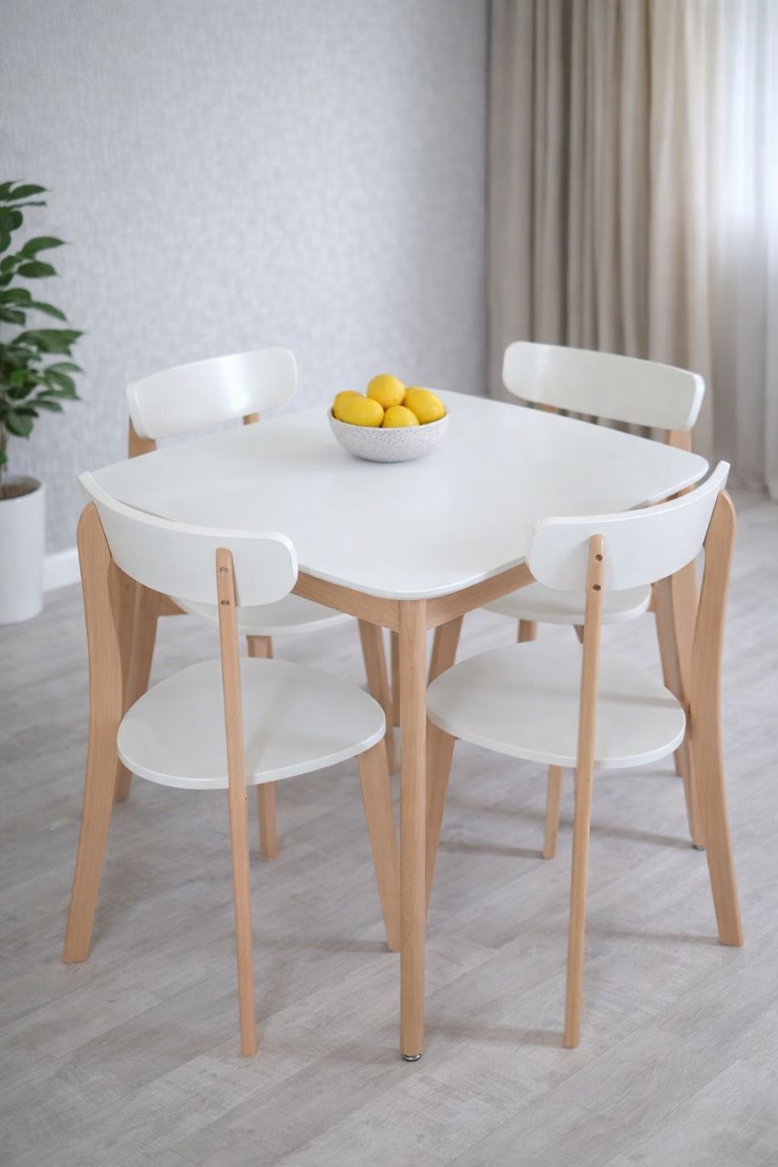 Table et Chaises style scandinave